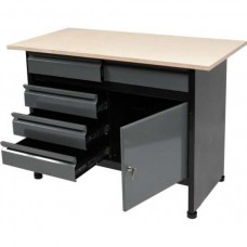VOREL Masa de lucru pentru atelier 1160 x 600 mm..